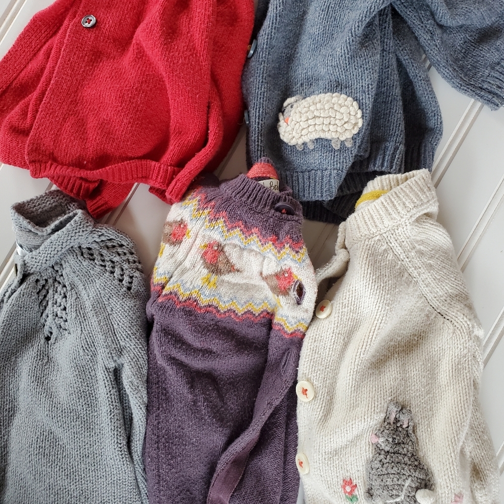 Baby Boden Cardigan Lot